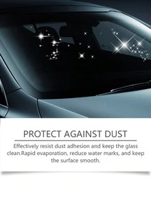 1 Set Car Glass Cleaning Kit Front Windshield Rearview Mirror Window Glass Cleaning Wiping Board Dirt Removal Rain And Fog Prevention To Improve Clarity And Visibility Glass Cleaning And Care Kit