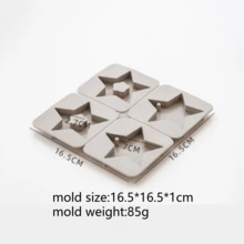 硅胶蜡香囊模具香薰空气清新剂适用于汽车壁橱浴室钥匙扣环氧铸造DIY手工艺品吊坠工艺品 - 灰色 - 查看 23