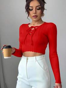 DUKEZA Women Tops - Red - View 3