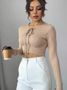 DUKEZA Women Tops - Apricot - View 3