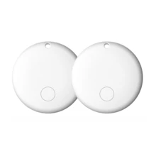 迷你 AirTag 智能追踪器、全球 GPS 追踪器、物品防丢失报警器、汽车 GPS 定位器、兼容 Apple“查找”应用程序（仅限 IOS）、低功耗、可更换 CR2032 纽扣电池、适用于钥匙、包、行李箱、万圣节和圣诞节礼物（不适用于 Android） - 彩色 - 查看 18