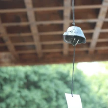 Japanese Traditional Lucky Small Wind Chimes For Outside, Iwachu Cast Iron Bless Temple Wind Bell Memorial And Sympathy Leaf Wind Chimes Indoor Garden Bell, Patio, Balcony (Leaf) - Animal Styles - View 9