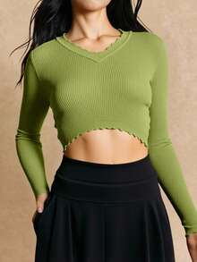 DUKEZA 女式上衣 - 綠色 - 查看 3