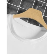 Camiseta Oversized Streetwear Masculina Ronin Dragão Espirito Japonês Camisa 100% Algodão Fio 30.1 - Branco - Visão 4