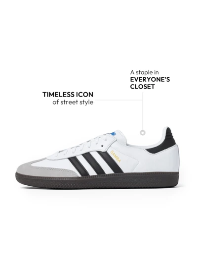 Adidas OG Women Casual Athletic Shoes Classic Sneakers Fashion Sport Shoes Campus Simple Women's Low Top Shoes B75806