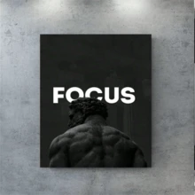 1 pieza Póster de arte de pared inspirador y motivacional - Citas positivas para oficina, gimnasio, decoración del hogar - Regalos de aliento - Frases positivas para decoración de paredes - Arte de pared de emprendedor - Pósteres de arte de pared vintage sin marco