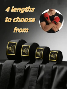 1 Pair Boxing Hand Wraps, 1.5m/2.5m/3 Meters/5m Boxing Bandages, Adult Unisex Elastic Hand Wraps For Fitness, Boxing, Muay Thai, Taekwondo