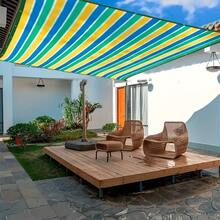 200.0x300.0 Cm Outdoor Balcony Privacy Screen - Breathable Sunshade Net, Suitable For Courtyards, Gardens, Decks - Mixed Color Weather Resistant Protective Screen 200x200