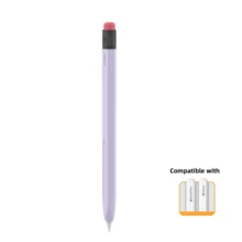 Classic Pencil Case Compatible With Apple Pencil Pro Case & Apple Pencil 2nd Generation Case, Compatible With Magnetic Charging And Double Tap, Silicone Sleeve Protective Cover Compatible With Apple Pencil