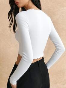 DUKEZA Women Tops - Putih - View 2