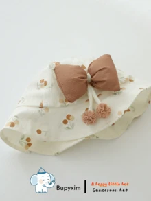 1pc Infant/Toddler Bucket Hat, Suitable For Everyday Wear - Children's Bucket Hat - View 8