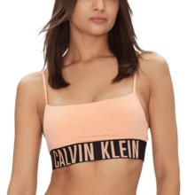 Calvin Klein Women's Sports Bra - Peach - View 2