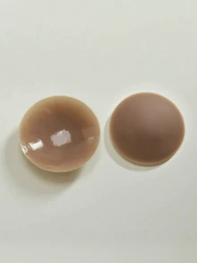 زوج من أغطية الحلمة السيليكونية غير المرئية للمقاسات الكبيرة، رقع الحلمة السيليكونية القابلة لإعادة الاستخدام للحفلات والمناسبات