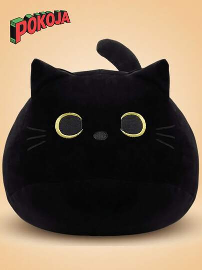 3 种尺寸可爱黑猫毛绒枕头娃娃软玩具猫可爱填充动物娃娃动漫猫毛绒玩具高品质儿童礼物男孩女孩朋友玩具房间装饰情人节礼物圣诞节、玩具、毛绒玩具、毛绒玩具、女孩玩偶、女孩礼物