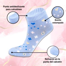 SL.MAX Calcetines tines para mujer, paquete de 12 pares diferentes combinacions tines deportivos ligeros para cualquier deporte. DISEÑOS RANDOM - Multicolor2 - Ver 6
