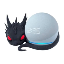 Alexa Echo Dot Base 4th And 5th Generation Pika Pika - Black - View 2