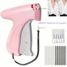 Clothing Needle Gun - Handheld Needle Tag Gun Quick Clothing Fixing Device Sewing Kit Includes 6 Needles, 1000 Fasteners Clothing Repair Sewing Gun Quick Clothing Repair Tool, Clothing Micro Sewing Gun, Quick Repair Quilt Nails, Clothing Edge Wrapping Machine - Sewing Gun + 1000 Glue Needles + 6 Needles - View 10