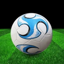 2# Modna kolorowa piłka nożna typu "swirl", odpowiednia dla uczniów uprawiających sporty na świeżym powietrzu