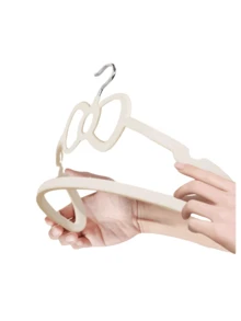 10 buc umerașe adorabile în formă de arc cu cârlig pivotant - Soluție elegantă și care economisește spațiu pentru depozitarea dulapului din plastic pentru paltoane, jachete, cămăși și rochii - Decor perfect pentru camera fetelor și organizator funcțional de haine pentru stil și îngrijire fără efort