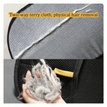 1pc/2pcs Pet Hair Remover Set, Includes Pet Static Electricity Removing Gloves, Double-Sided Brush, Hair Removal Tool, Cat Grooming Gloves, Brush, Christmas Gift, Dog Toys, Pet Supplies, Lint Roller, Dog Accessories, Pet Hair Removal Tool - Multicolor - View 1