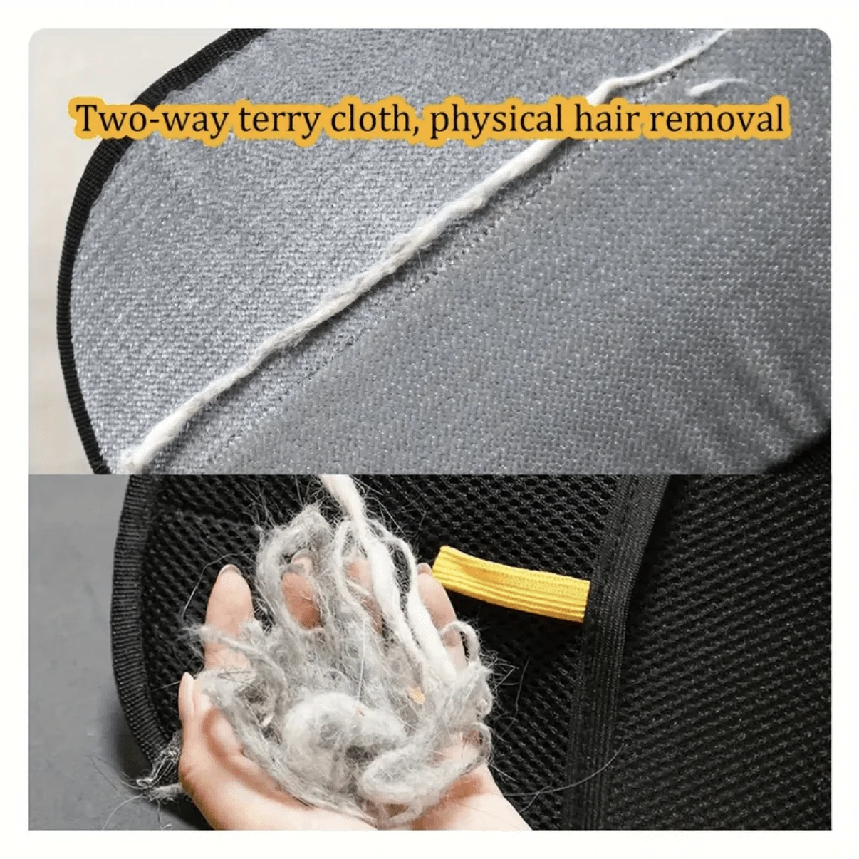 1pc/2pcs Pet Hair Remover Set, Includes Pet Static Electricity Removing Gloves, Double-Sided Brush, Hair Removal Tool, Cat Grooming Gloves, Brush, Christmas Gift, Dog Toys, Pet Supplies, Lint Roller, Dog Accessories, Pet Hair Removal Tool - Multicolor - View 1