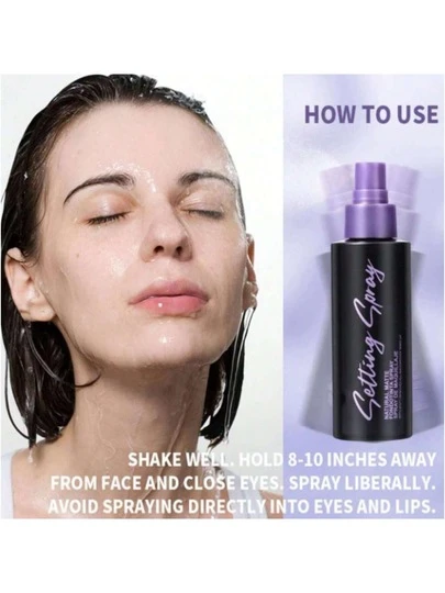 All Nighte City Setting Spray, spray fijador hidratante y controlador de grasa de larga duración, 118 ml, mantiene el maquillaje en su lugar todo el día.