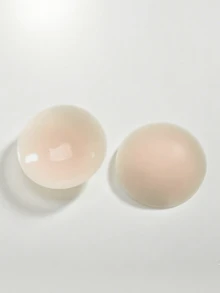 زوج من أغطية الحلمة السيليكونية غير المرئية للمقاسات الكبيرة، رقع الحلمة السيليكونية القابلة لإعادة الاستخدام للحفلات والمناسبات