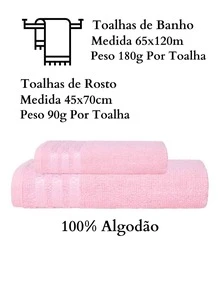 Bath Towels - 淺粉色 - 查看 3