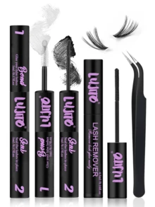 10ml Individual Lash Glue & Sealant, Remover Liquid, Lash Applicator, 2-In-1 Cluster Lash Glue & Sealant, Cluster Lash Glue, Lash Glue, Tweezers, Cluster Lash Glue, Lash Glue & Sealant, Lash Glue, Cluster Lash Tools, Lash Extension Tools, Lash Tools Kit - Black - View 7