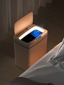 Intelligent Trash Can, Sensor-Activated For Office, Home, Kitchen, Living Room, Bedroom, Bathroom, Toilet, Large Capacity