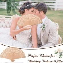 1 chiếc quạt tay gấp gọn tùy chỉnh cho đám cưới, quạt tre cầm tay cô dâu khắc hai mặt cá nhân hóa, logo tên tùy chỉnh, quạt cầm tay màu đen cổ điển dành cho nữ, trang trí tiệc cưới, quà tặng cô dâu, quà tặng khách mời, quà tặng phù dâu, quà lưu niệm, tình yêu vĩnh cửu, quà tặng đám cưới cá nhân hóa. - Nhiều màu - Xem 12