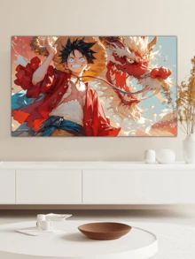 One Piece Cartoon Anime Background Cloth, Dormitory Hanging Cloth, Bedside Decoration Wall, Bedroom Wall Cloth