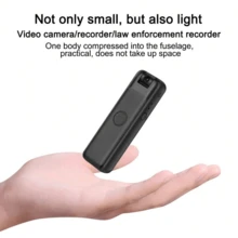 1pc Full HD 1080P Mini-Camera, Supporting WIFI Connection, High-Definition Night Vision, Compact Body, USB Charging, 180-Degree Rotatable Lens, Wearable Design, Portable Sports DV/DVR, Suitable For Sports, Cycling, Travel And Recording Life-Surveillance Camera, Law Enforcement Recorder. - Black - View 6