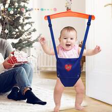 Cradling Baby Jumper Swing With Ceiling Hook - Multicolor - View 12