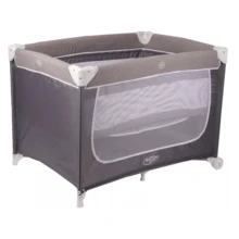 Berço Compacto Confort Bebê Cercado Chiqueirinho Portátil - Cinza - Visão 1