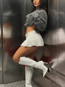 FOR BEAUTY Autumn And Winter New Solid Color Simple Round Neck Long Sleeved Daily Casual Lazy Style Knitted Sweater Knit Top, Fashion Loose And Warm Commuting Style Sweater Jumpers For Women Pullover New Year