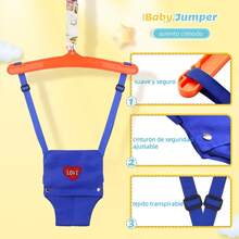 Cradling Baby Jumper Swing With Ceiling Hook - Multicolor - View 4