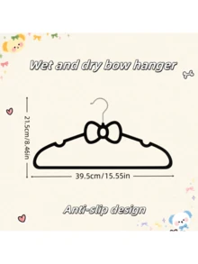 10 buc umerașe adorabile în formă de arc cu cârlig pivotant - Soluție elegantă și care economisește spațiu pentru depozitarea dulapului din plastic pentru paltoane, jachete, cămăși și rochii - Decor perfect pentru camera fetelor și organizator funcțional de haine pentru stil și îngrijire fără efort