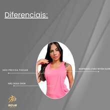 Women's Plain Training Tank Top For Running, Gym, Sport - Đỏ - Xem 3