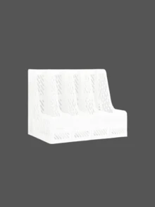 1 件垂直塑料文件整理架、桌面收纳盒、文件夹套装