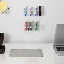 1 Stück klarer Acryl Whiteboard Marker Halter, wandmontiert, Büro Stationery Organizer Mehrschichtiges Marker Präsentationsregal, Tisch-/Wandmontage, Kunstateliers/Klassenzimmer Aufbewahrung INS-Stil Acryl Stifthalter, transparent sichtbar, farbiger Stiftorganizer kreative wandmontierte Stiftaufbewahrung, Acrylmaterial, Büro- und Studienbereich Organizer Multifunktionales Whiteboard Marker Regal, transparent Anti-Verlust, Tisch- und Wandaufbewahrung