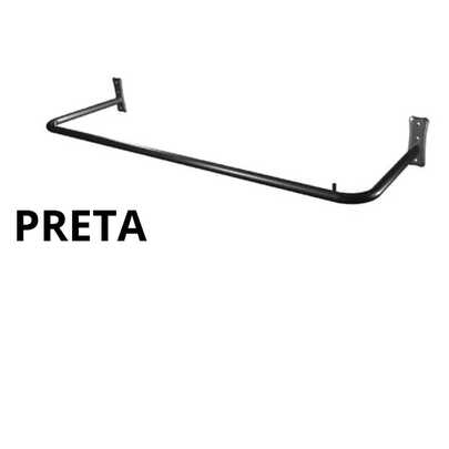 Arara de Parede Cabideiro - Lojas Closets Quartos 100CM Várias Cores