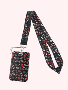 1pc Medical Themed Heart Needle & Tube Printed Id Card Lanyard , Suitable For Phone Lanyards, Game Consoles, Camera Lanyards, Document Lanyards, Access Passes, Transportation Cards, Work Permits, Venue Certificates, Concerts, Cocktail Parties, Etc.Ideal For Boyfriends, Girlfriends, Family Members, Doctors, Nurses, Party Gifts, Cell Phone Decorations, , Christmas Gifts And More.