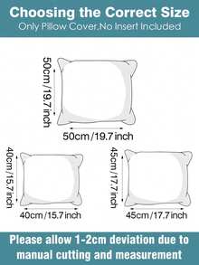 4pcs Golden Christmas Tree Pattern Pillow Set - Soft And Comfortable Polyester With Zipper Design, Machine Washable, Suitable For All Room Types (Excludes Insert) - Sizes: 15.7x15.7, 17.7x17.7, 19.7x19.7Inches - Silver - View 9