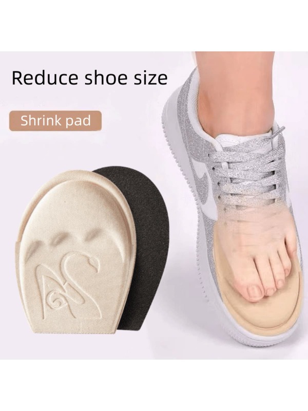 Shoe Size Adjuster Inserts, Sneaker Insoles, High Heel Forefoot Pads, Women Shoe Size Reducer