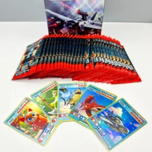 30 Cards - Tralala TungTung Sahur: Mythical Mountain And Sea Series Strategy Card Game, Each Pack Contains 5 Smooth Laser-Printed Basic Cards, Anime-Style Battle Collectible Cards, Random Outer Packaging - A Meaningful Gift For Friends Who Love Animation - Multicolor - View 3