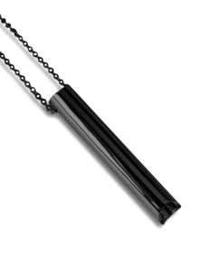 (To nie jest gwizdek) Naszyjnik wspomagający świadome oddychanie, wisiorek ze stali nierdzewnej do uspokajającej medytacji, narzędzie do świadomego, głębokiego oddychania łagodzące stres, lęk i ataki paniki, prezent medytacyjny dla mężczyzn i kobiet (ten produkt to po prostu narzędzie do medytacji, które ma na celu łagodzenie stresu i odczuwanie oddechu, nie da się go dmuchnąć jak gwizdka).