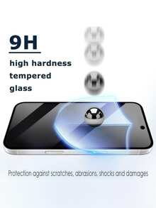 4 pezzi Protezione schermo in vetro temperato ad alta definizione, copertura totale dello schermo, facile installazione con applicatore, cristallino, resistente a graffi e rotture, compatibile con Samsung/Apple/, ottimo regalo per compleanni, famiglia, amici, fidanzato/fidanzata, accessori essenziali per la protezione dello schermo, adatto per uso quotidiano, ufficio, protezione dello schermo del telefono domestico, accessori per telefono, impermeabile, antiurto, anti-caduta, resistente ai graffi