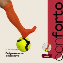 Kit 6 Pares Meião De Futebol Adulto Promocional Cores
