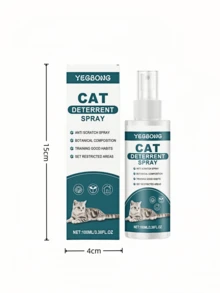 YEGBONG Cat Repellent Spray - Prevents Cats From Climbing On Beds, Furniture, And Other Prohibited Areas. Pet Training Spray To Deter Cats From Urinating And Scratching Indoors And Outdoors. - Multicolor - View 12